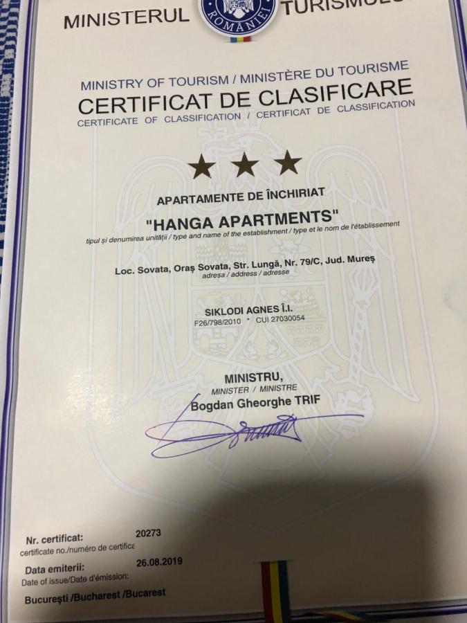 Hanga Apartments Совата Екстериор снимка